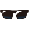 sunglasses on platform EmojiDex
