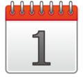 spiral calendar on platform EmojiDex