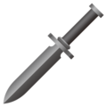 dagger on platform EmojiDex