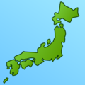 map of Japan on platform EmojiDex