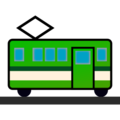 tram car on platform EmojiDex