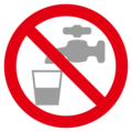 non-potable water on platform EmojiDex