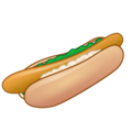 hotdog on platform EmojiDex