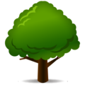 deciduous tree on platform EmojiDex