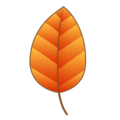 fallen leaf on platform EmojiDex