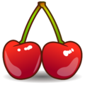 cherries on platform EmojiDex