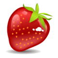 strawberry on platform EmojiDex