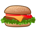 hamburger on platform EmojiDex