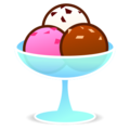 ice cream on platform EmojiDex