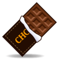 chocolate bar on platform EmojiDex