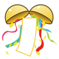 confetti ball on platform EmojiDex