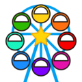 ferris wheel on platform EmojiDex