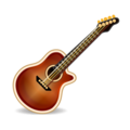 guitar on platform EmojiDex