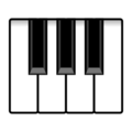 musical keyboard on platform EmojiDex