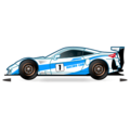 racing car on platform EmojiDex