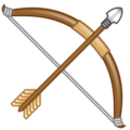bow and arrow on platform EmojiDex