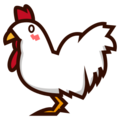chicken on platform EmojiDex