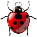 ladybug on platform EmojiDex