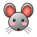 mouse face on platform EmojiDex