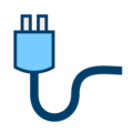 electric plug on platform EmojiDex