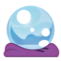 crystal ball on platform EmojiDex