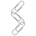 linked paperclips on platform EmojiDex