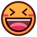 laughing on platform EmojiDex
