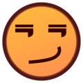 smirk on platform EmojiDex