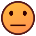 neutral face on platform EmojiDex