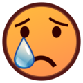 cry on platform EmojiDex