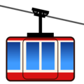 mountain cableway on platform EmojiDex