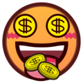 money mouth face on platform EmojiDex