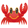 crab on platform EmojiDex