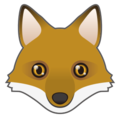 fox face on platform EmojiDex