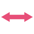 left-right arrow on platform EmojiDex