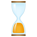 hourglass on platform EmojiDex