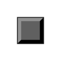 black small square on platform EmojiDex