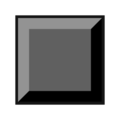 black medium square on platform EmojiDex