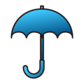 umbrella on platform EmojiDex