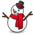 snowman on platform EmojiDex