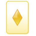 diamond suit on platform EmojiDex