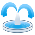 fountain on platform EmojiDex