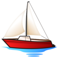 sailboat on platform EmojiDex