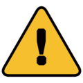 warning on platform EmojiDex