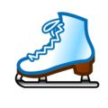 ice skate on platform EmojiDex