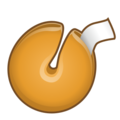 fortune cookie on platform EmojiDex