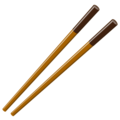 chopsticks on platform EmojiDex