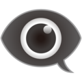 eye in speech bubble on platform EmojiDex