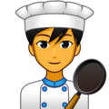 man cook on platform EmojiDex