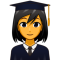 woman student on platform EmojiDex